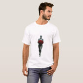 ロボットデザインTシャツ Tシャツ (正面フル)