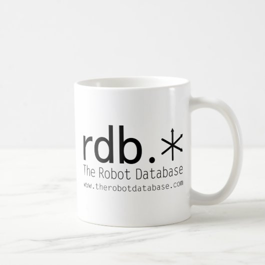 ロボットデータベースのコーヒー・マグ コーヒーマグカップ (右)