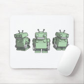 ロボットトリオのmousepad マウスパッド (マウス)