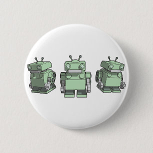 ロボットトリオ 缶バッジ