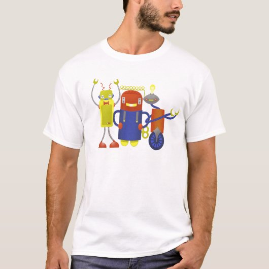 ロボットトリオ Tシャツ (正面)