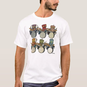 ロボットドラマー Tシャツ