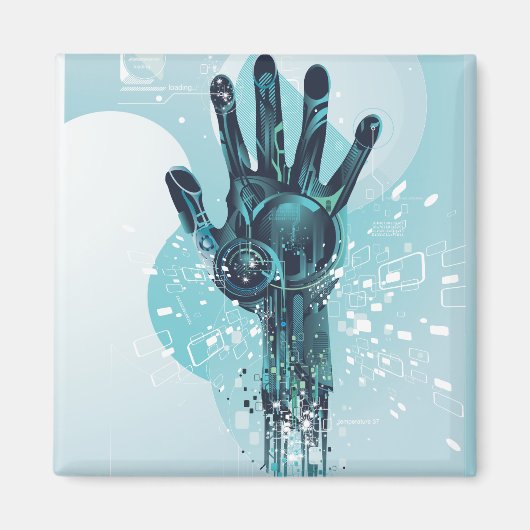 ロボットハンド マグネット (正面)