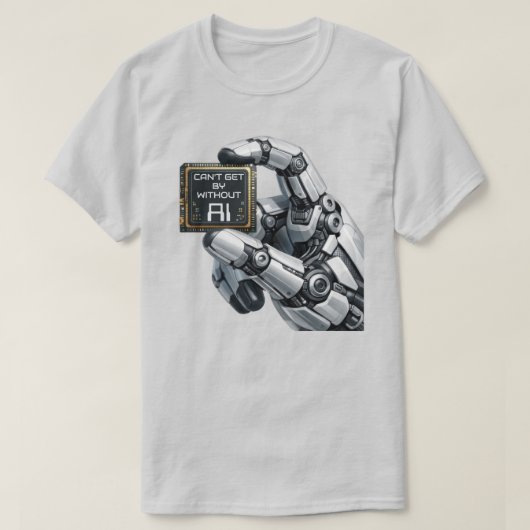 ロボットハンド Tシャツ (デザイン正面)