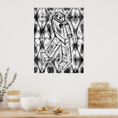 ロボットハートポスター ポスター (キッチン)