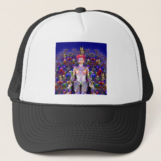 ロボットバタフライ キャップ (正面)