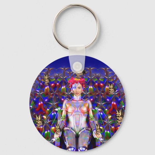 ロボットバタフライ キーホルダー (正面)