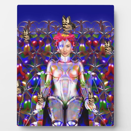 ロボットバタフライ フォトプラーク (正面)