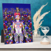 ロボットバタフライ フォトプラーク (側面)