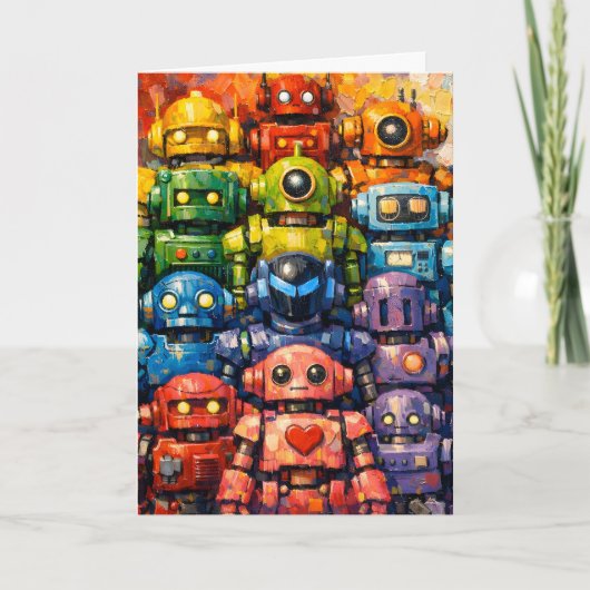 ロボットパーティー カード (正面)