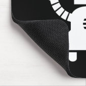 ロボットピクトグラムのマウスパッド マウスパッド (コーナー)