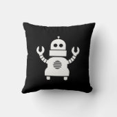 ロボットピクトグラムの装飾用クッション クッション (裏面)