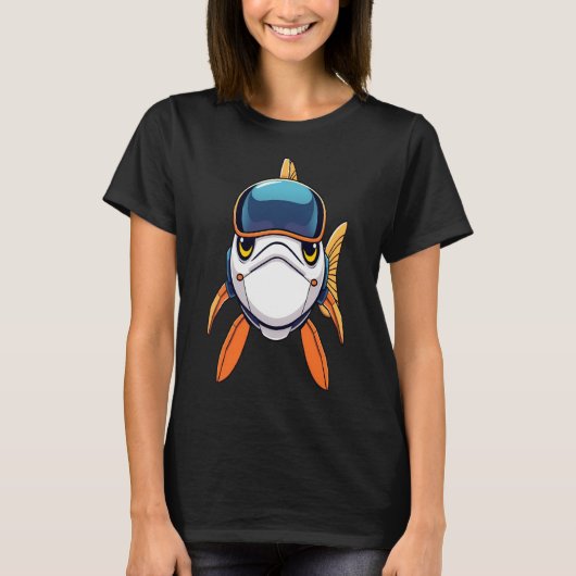 ロボットフィッシュ Tシャツ (正面)