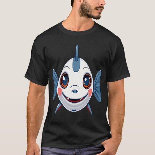 ロボットフィッシュ Tシャツ (正面)