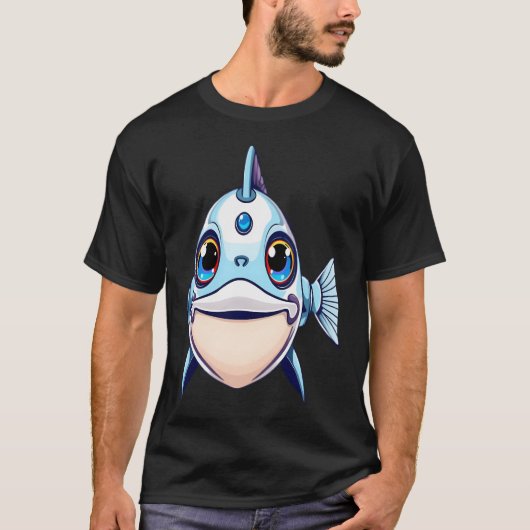 ロボットフィッシュ Tシャツ (正面)