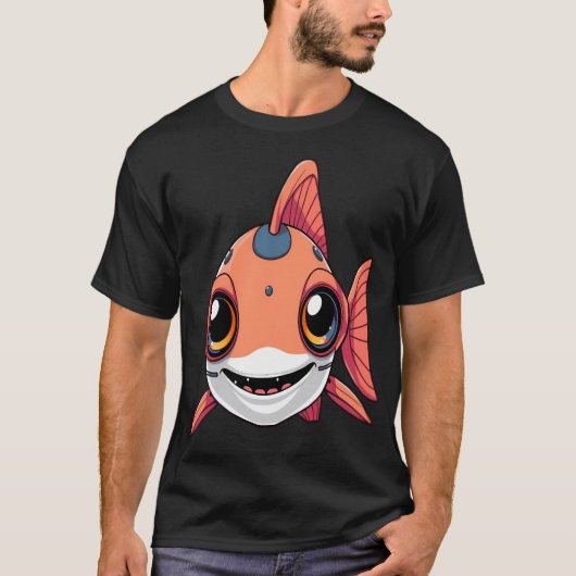 ロボットフィッシュ Tシャツ (正面)
