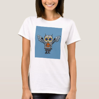 ロボットフクロウ Tシャツ