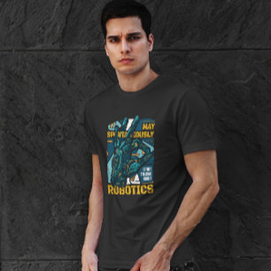 ロボットフレンドイラストレーション Tシャツ