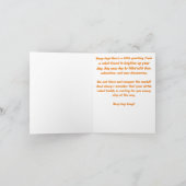 ロボットフレンドリーがあなたを応援 カード (内部)