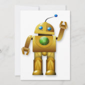 ロボットフレンドリー招待状 招待状 (正面)