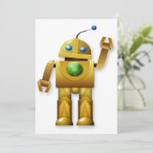 ロボットフレンドリー招待状 招待状 (スタンド正面)