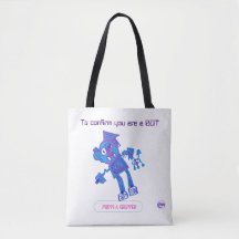 ロボットプレス&グリッパトートバッグ