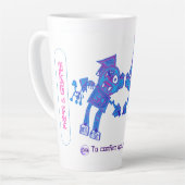 ロボットプレス&グリッパラテマグ カフェラテマグ (左アングル)