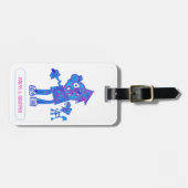 ロボットプレス&グリッパー荷物タグ ラゲッジタグ (正面横)
