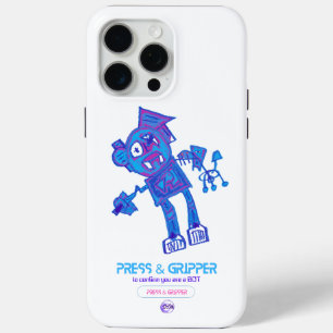 ロボットプレス&グリッパiPhone 15ケース iPhone 15 Pro Maxケース