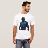 ロボットボディビルダー Tシャツ (正面フル)