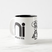 ロボットマグ ツートーンマグカップ (正面左)