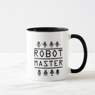 ロボットマスターのロボット工学のエンジニアリングプログラム流れ マグカップ