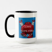 ロボットマッサージ マグカップ (左)