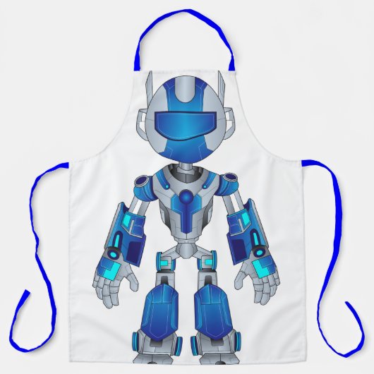 ロボットモダンデザインエプロン エプロン (正面)