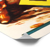 ロボットモンスターズ火星コディレトロSci Fi ポスター (角)