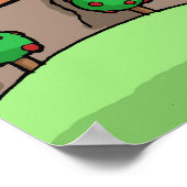 ロボットランズプリント01 ポスター (角)