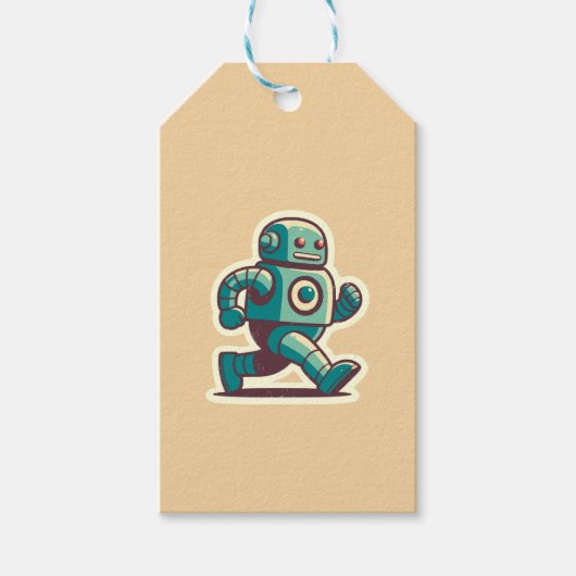 ロボットランナー ギフトタグ (正面)
