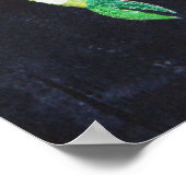 ロボットレトロヴィンテージポップ・アートのアート ポスター (角)