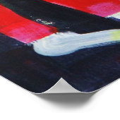 ロボットレトロヴィンテージポップ・アートのアート ポスター (角)