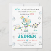 ロボットワン 招待状 (正面)