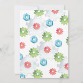 ロボットワン 招待状 (裏面)