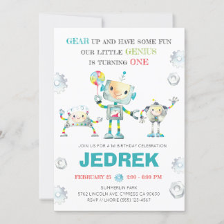 ロボットワン 招待状