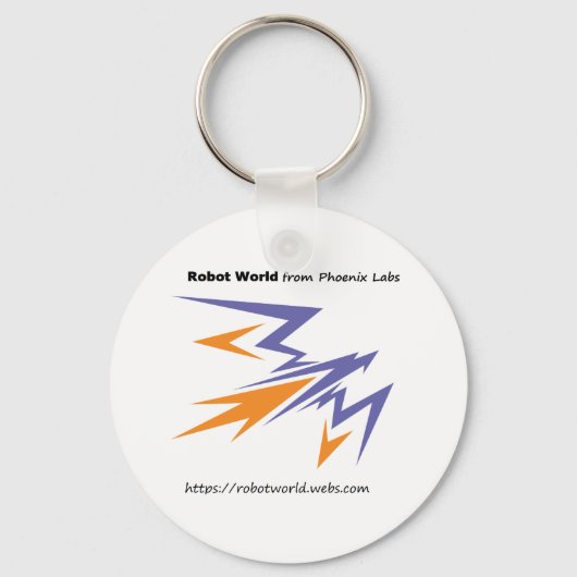 ロボットワールドキーチェーン キーホルダー (正面)