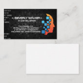 ロボット人間技術 | 人工知能 名刺 (正面/裏面)