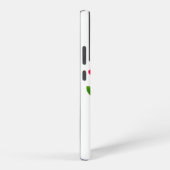 ロボット付バラ SAMSUNG GALAXYケース (右側面)