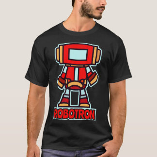 ロボット侵入型ロボトロン子供へ Tシャツ