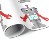 ロボット包装紙 ラッピングペーパー (ロールコーナー)