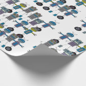 ロボット包装紙 ラッピングペーパー (角)