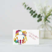 ロボット友情カード 名刺 (スタンド正面)