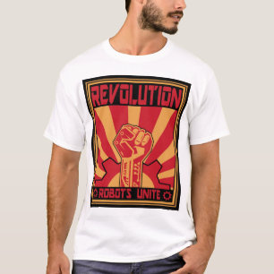 ロボット反乱 Tシャツ